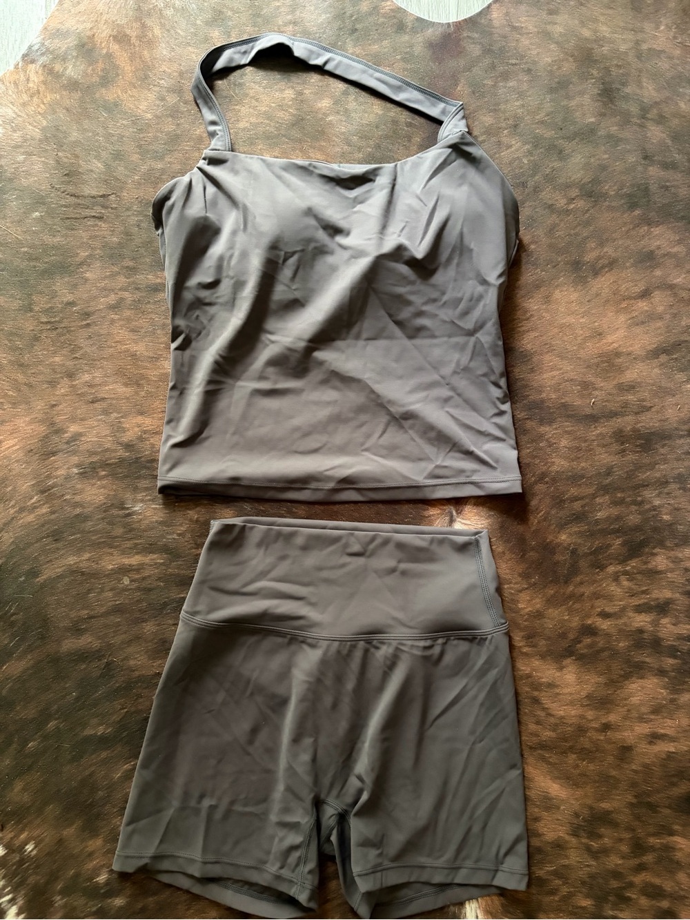 Gray Women’s athleisure set